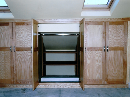 Fitted bedroom furniture