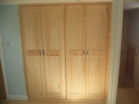 Fitted bedroom furniture