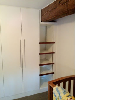 Fitted bedroom furniture