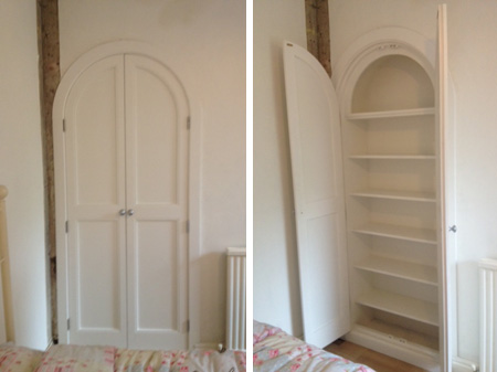 Fitted bedroom furniture