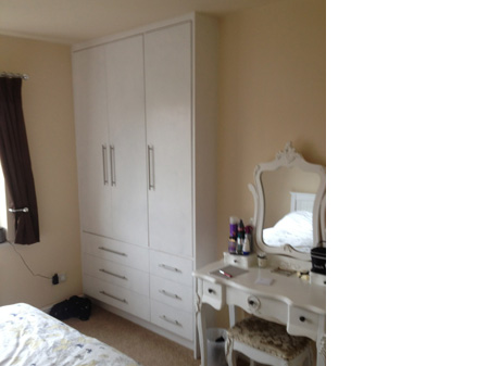 Fitted bedroom furniture