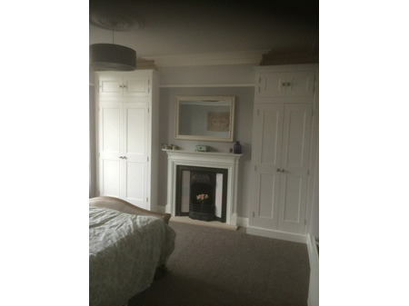 Fitted bedroom furniture